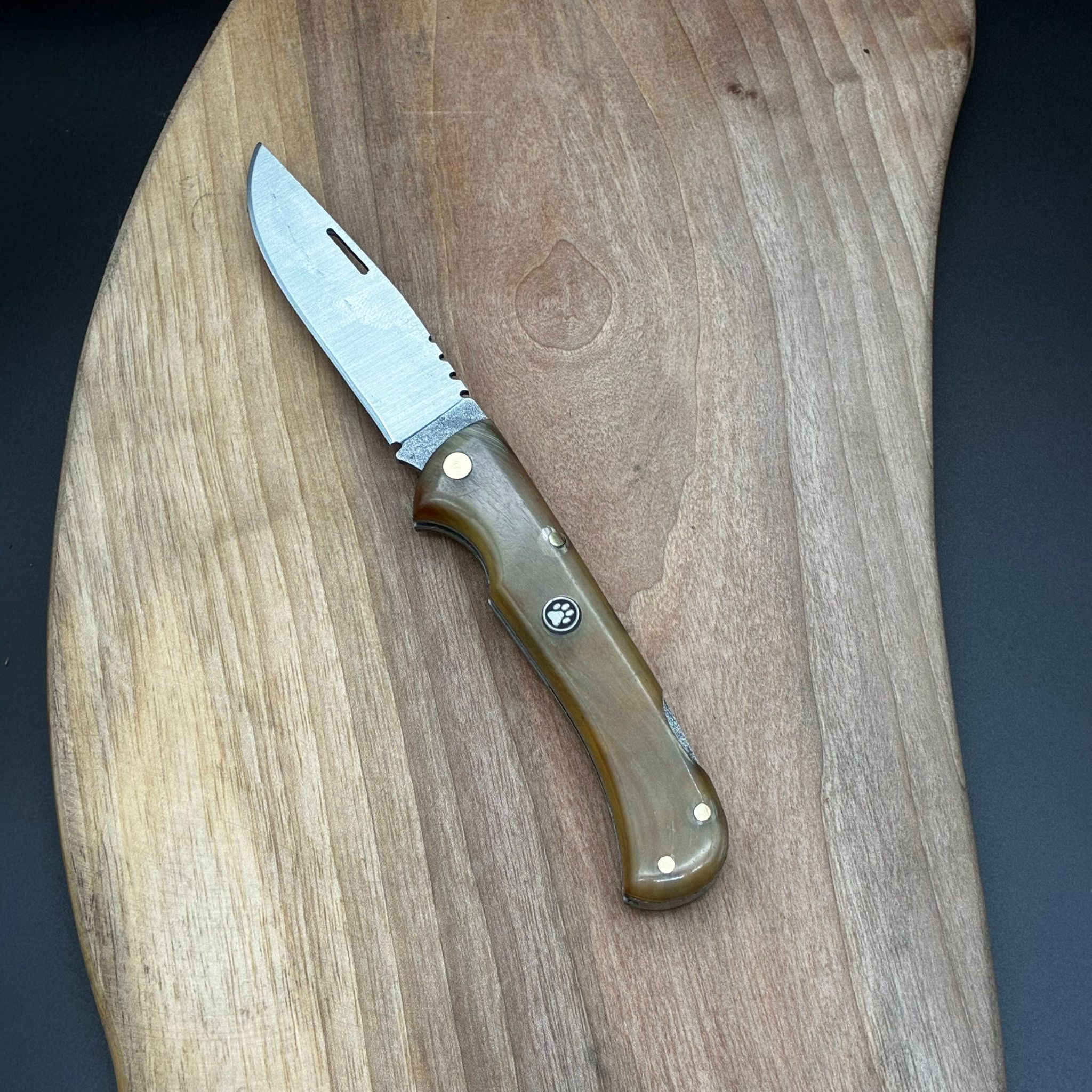 KEMİK ÇAKI YERLİ YAPIM SIRT KİLİTLİ 10507